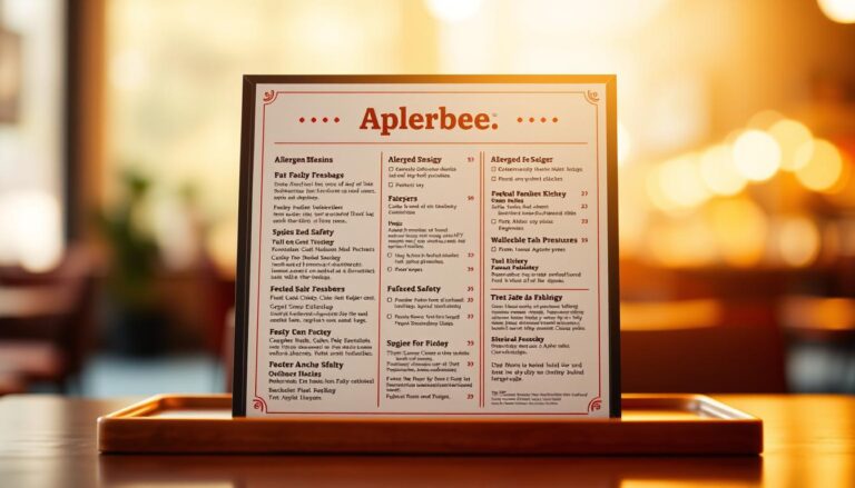 Applebee's Allergen Menu