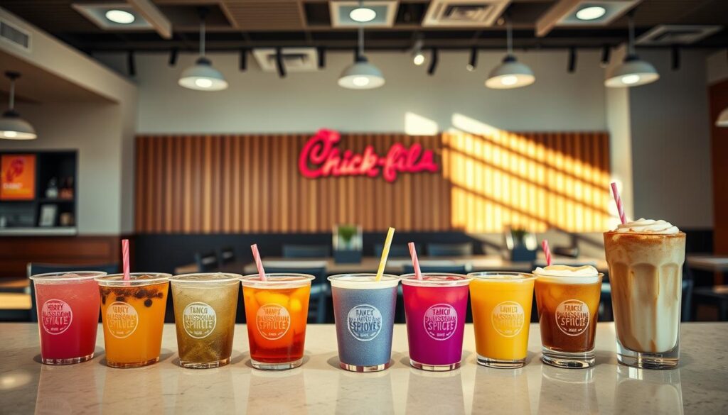 Chick-fil-A seasonal beverage selection