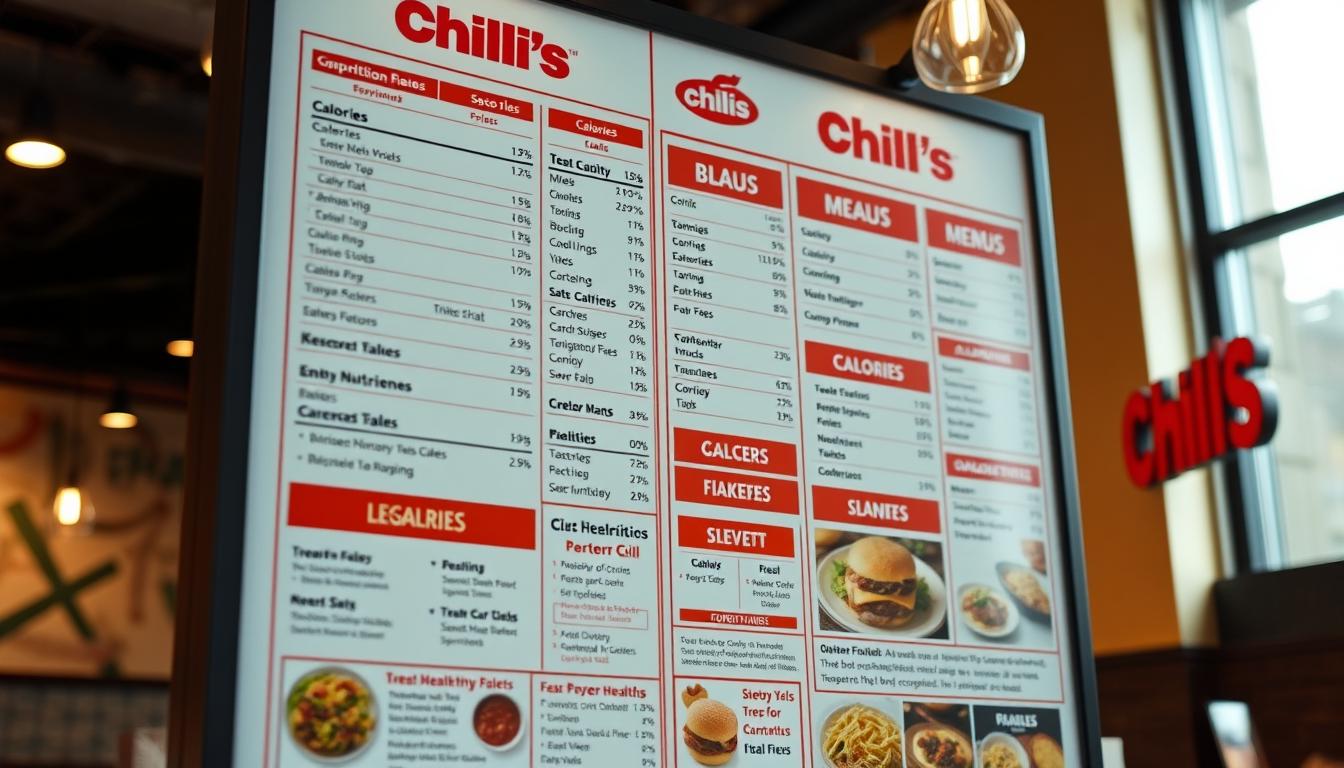 Chili's Menu Nutrition