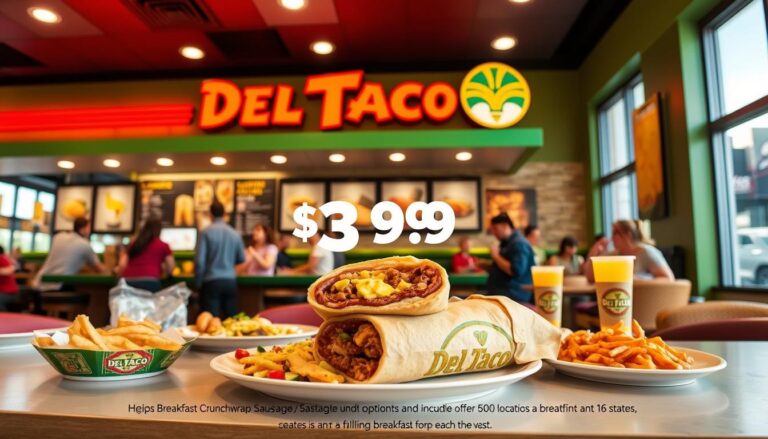 Del Taco Breakfast Menu With Prices