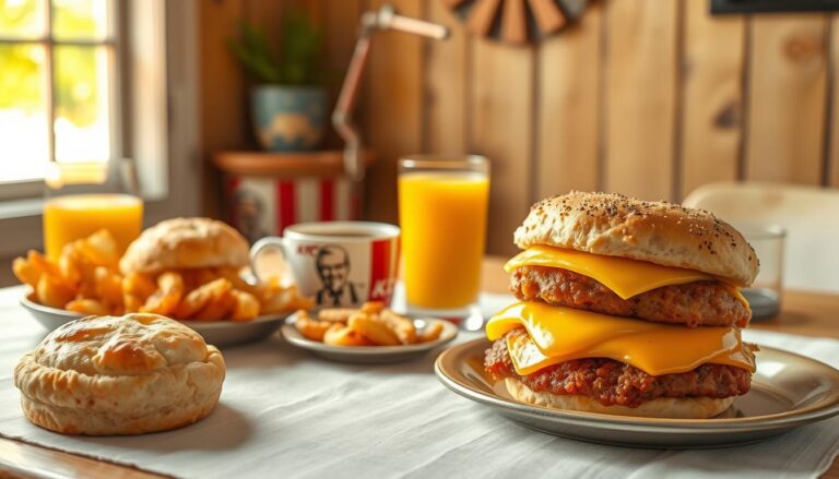 KFC Breakfast Menu