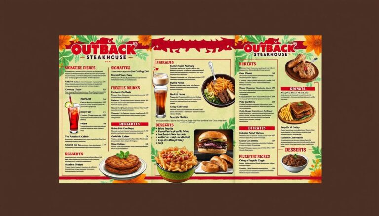 Outback Steakhouse Bloomington Menu