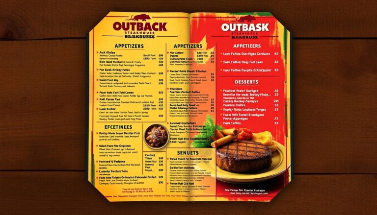 Outback Steakhouse Columbus Menu