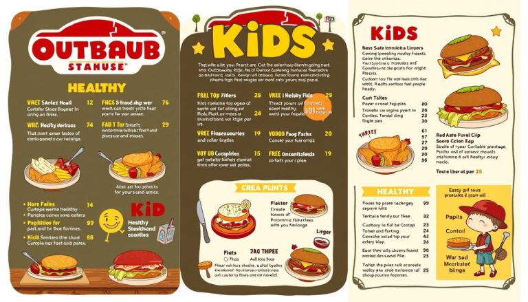 Outback Steakhouse Kids Menu