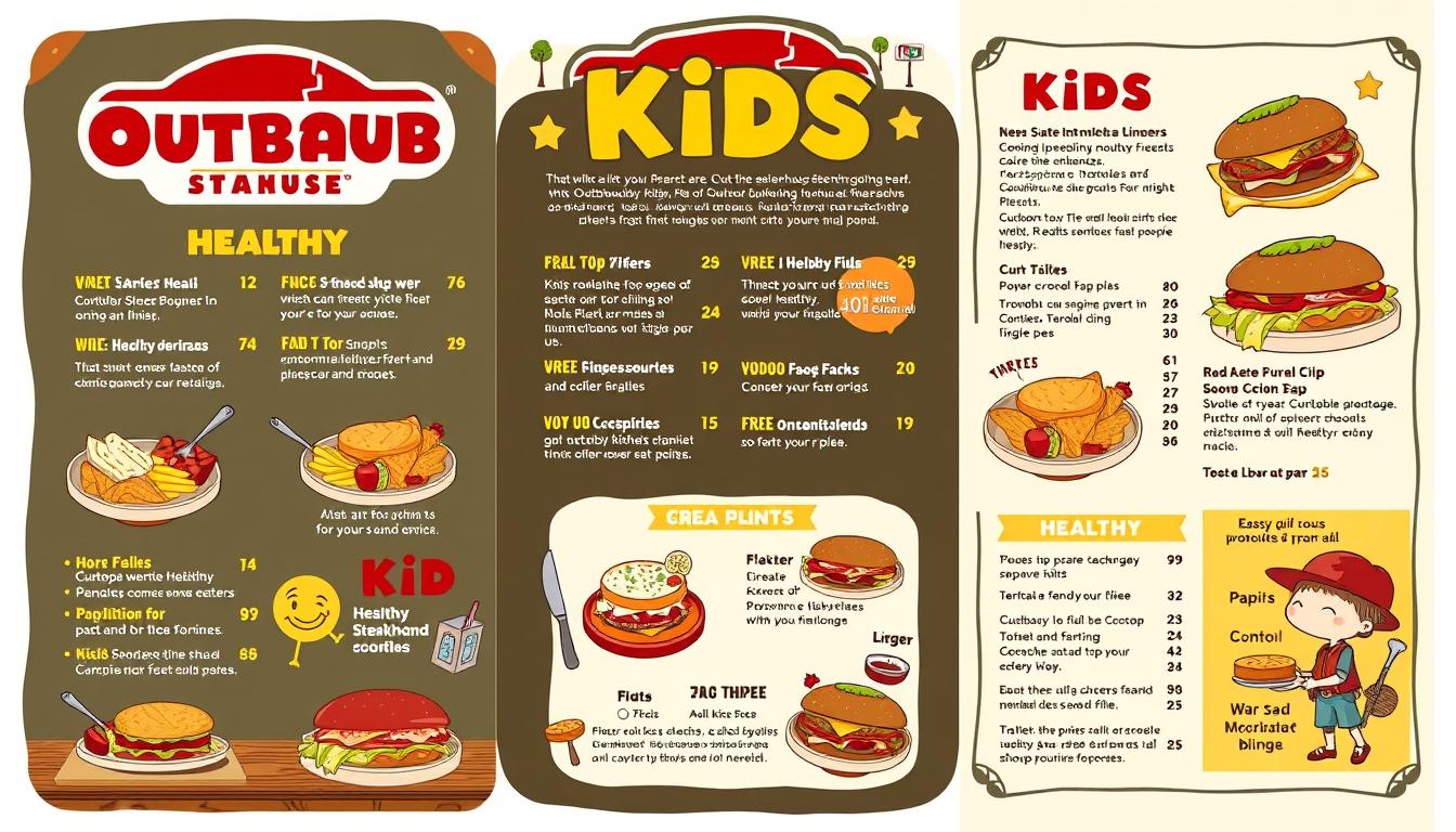 Outback Steakhouse Kids Menu