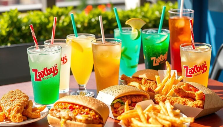 Pairing Zaxby's drinks