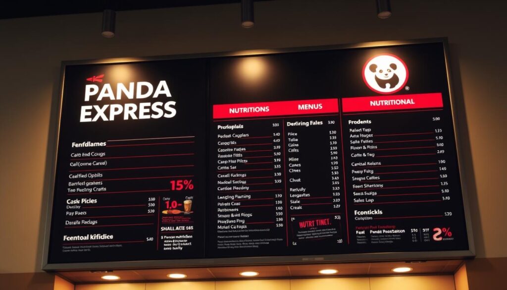 Panda Express Nutritional Information