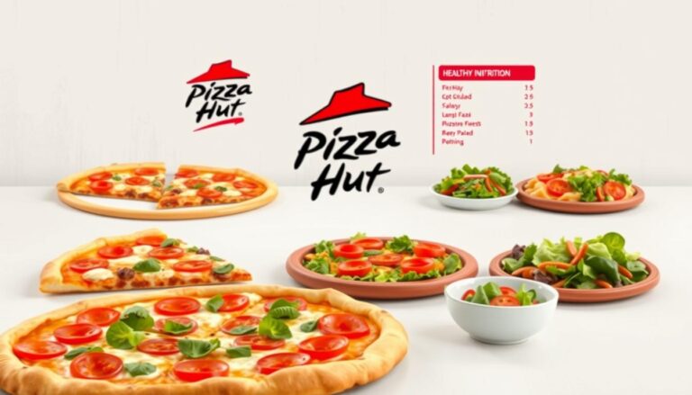 Pizza Hut Menu Nutrition