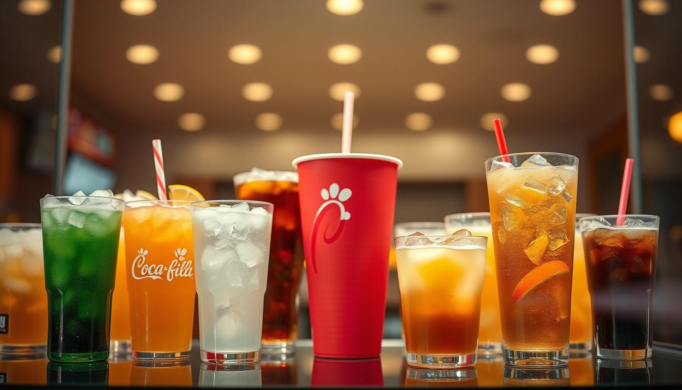 chick fil a drink menu