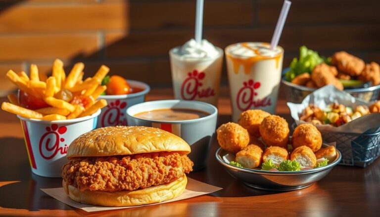 chick fil a lunch menu