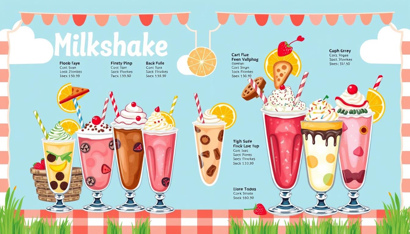cookout milkshake menu