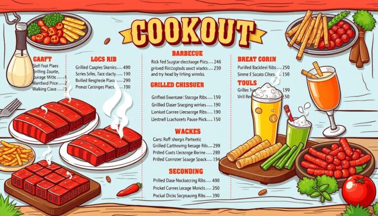 cookout restaurant menu
