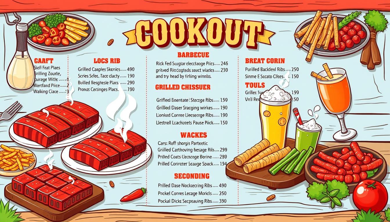 cookout restaurant menu
