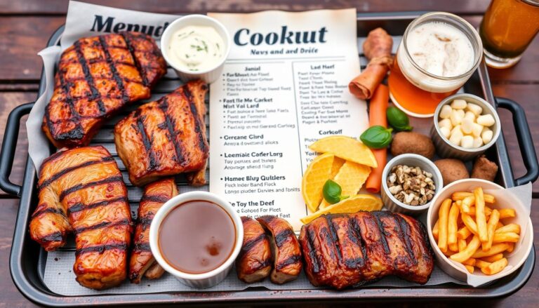 cookout tray menu