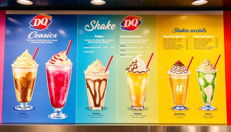 Dairy Queen Shakes Menu – Classic & Seasonal Flavors
