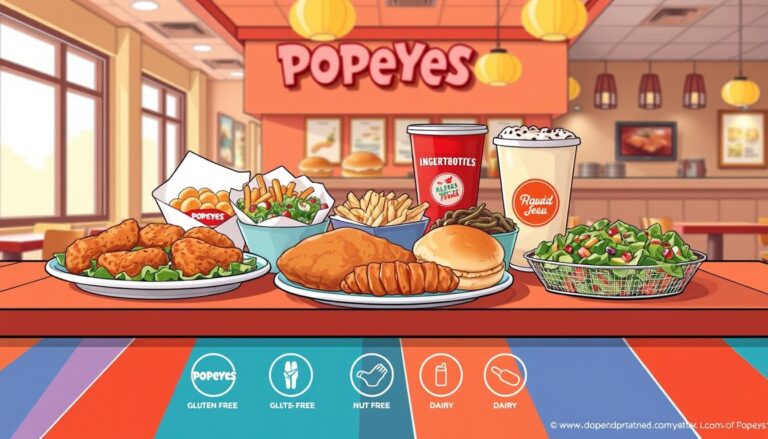 popeyes allergen menu