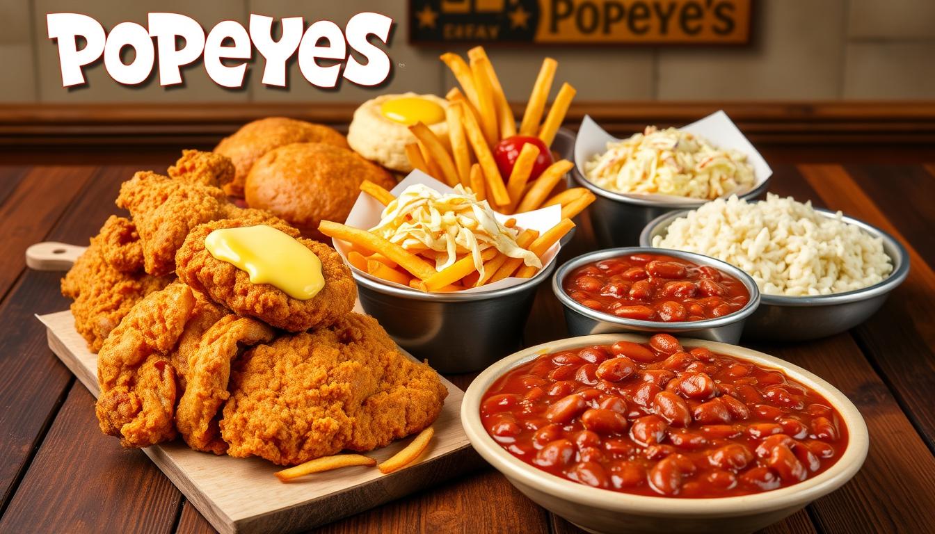 popeyes menu