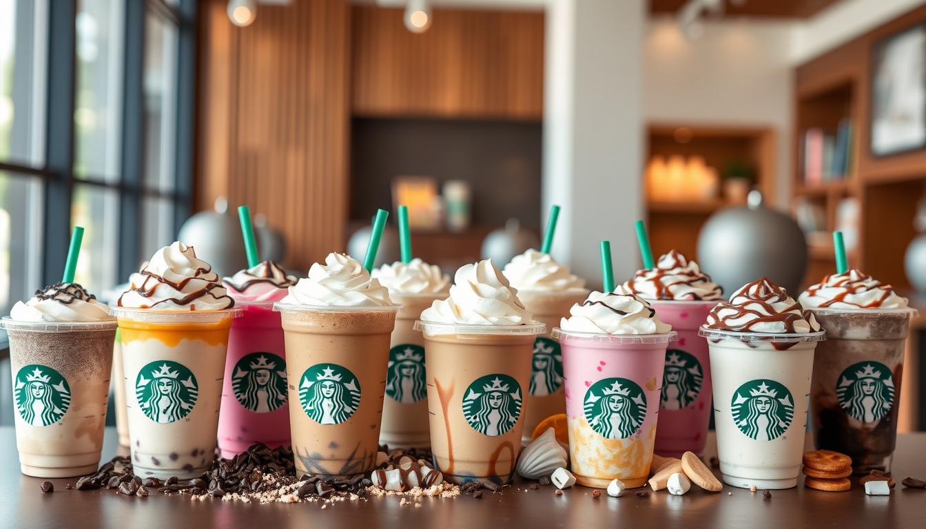 starbucks frappuccino menu