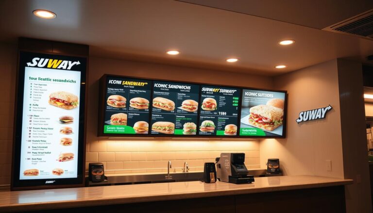 subway classic menu