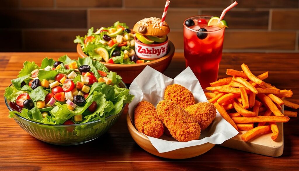vegan choices at Zaxby’s