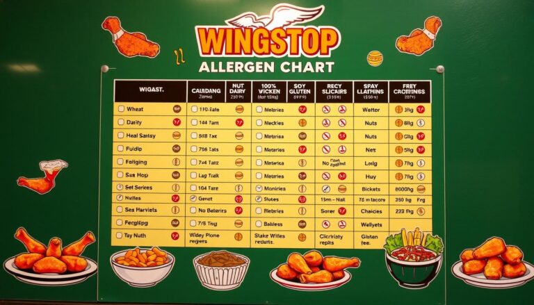 wingstop allergen menu
