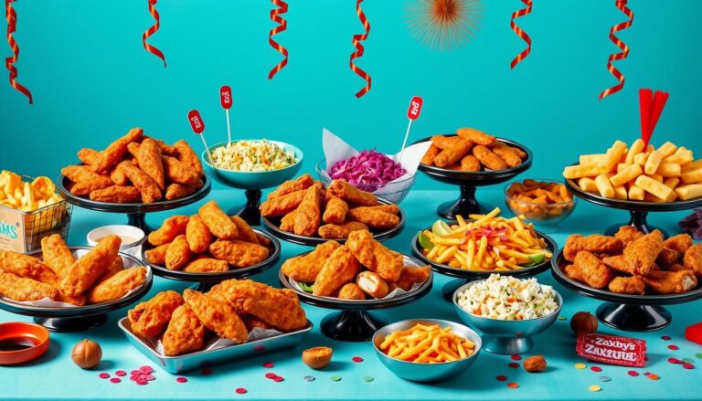 zaxby's catering menu