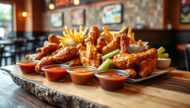 zaxby's wing menu