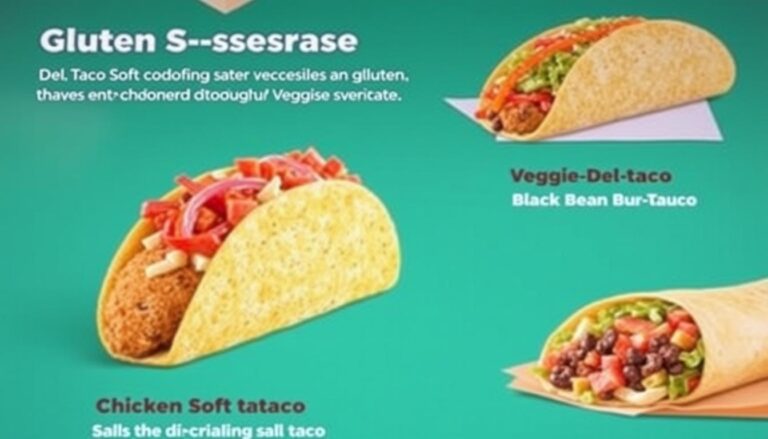 Del Taco Gluten Free Menu