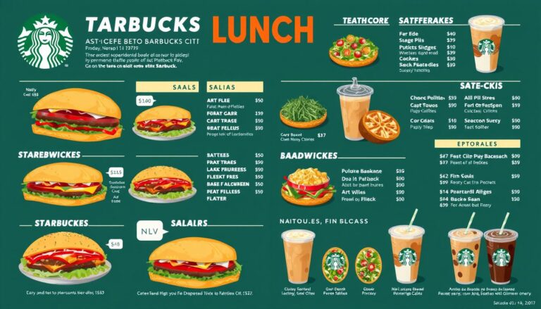 starbucks lunch menu