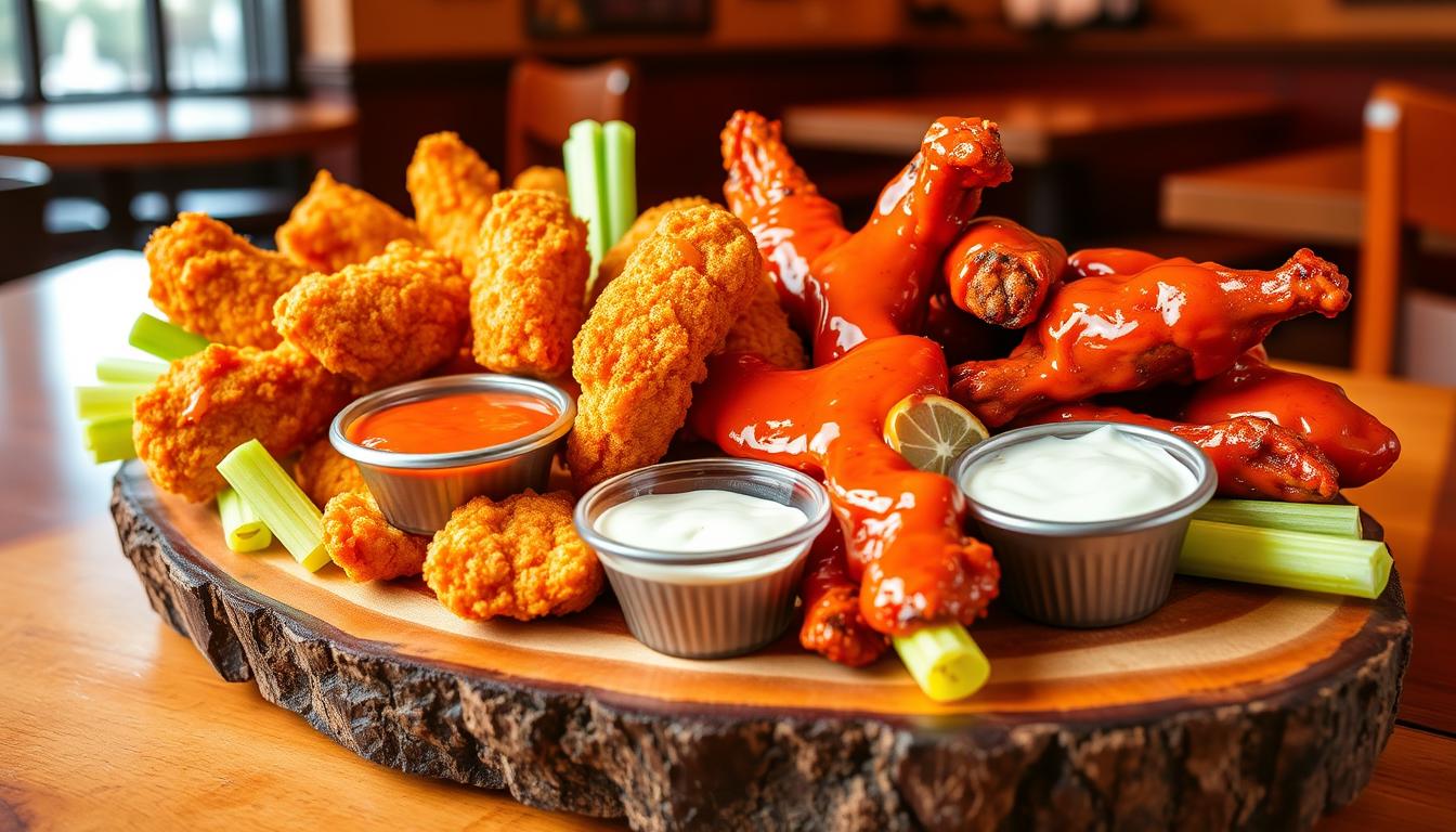 zaxby's chicken fingers & buffalo wings menu