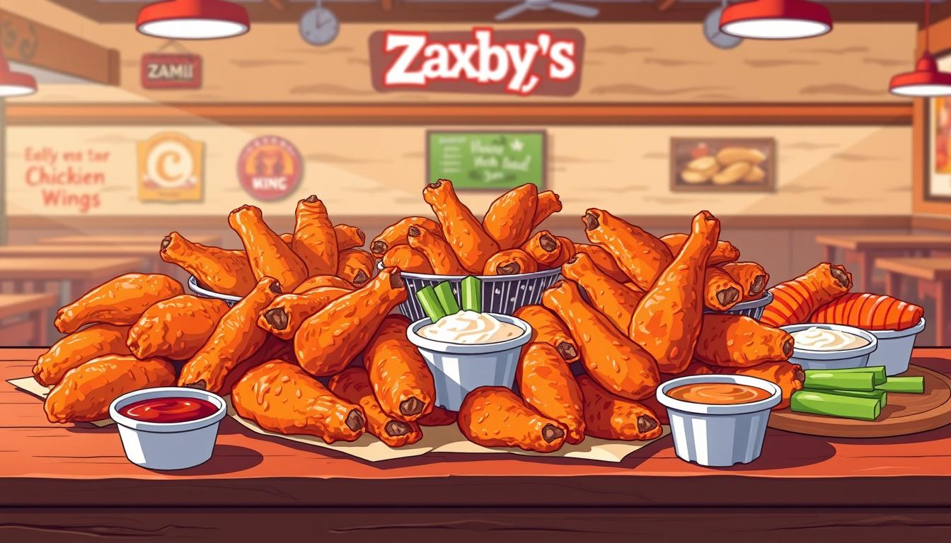 zaxby's wing menu